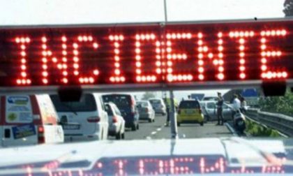 Otto chilometri di coda sulla A4, in direzione Torino