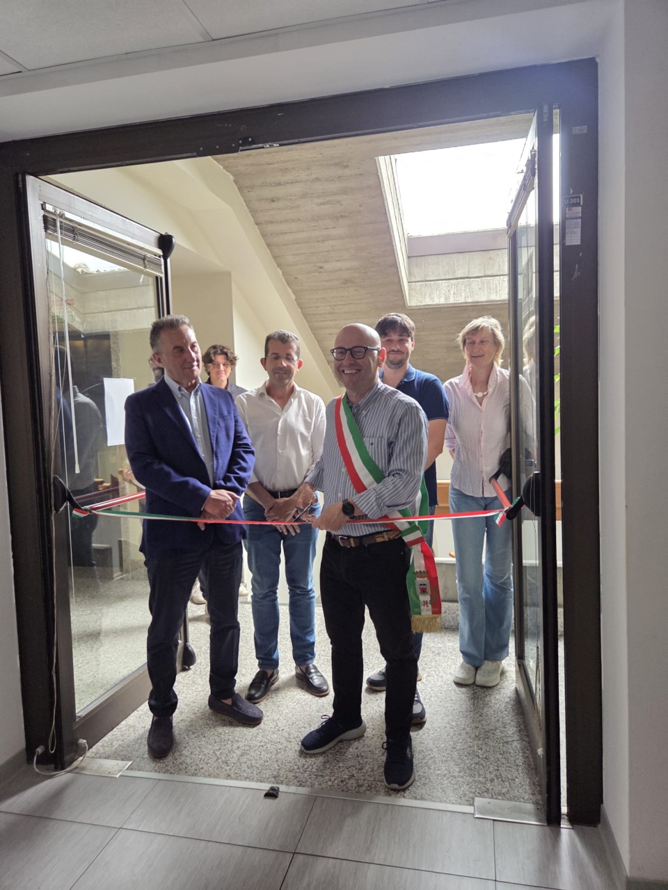 Taglio del nastro per le mansarde riqualificate del municipio