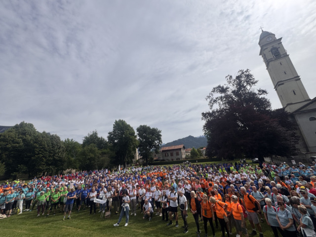 La carica dei 1.200 al Raduno dei Gruppi di Cammino